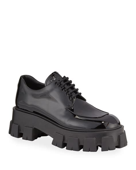 prada iconic shoes|chunky Prada shoes.